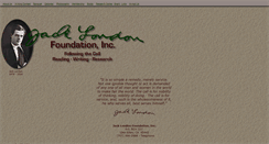 Desktop Screenshot of jacklondonfdn.org